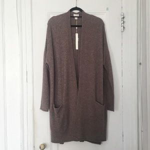 Caslon Long Open Cardigan